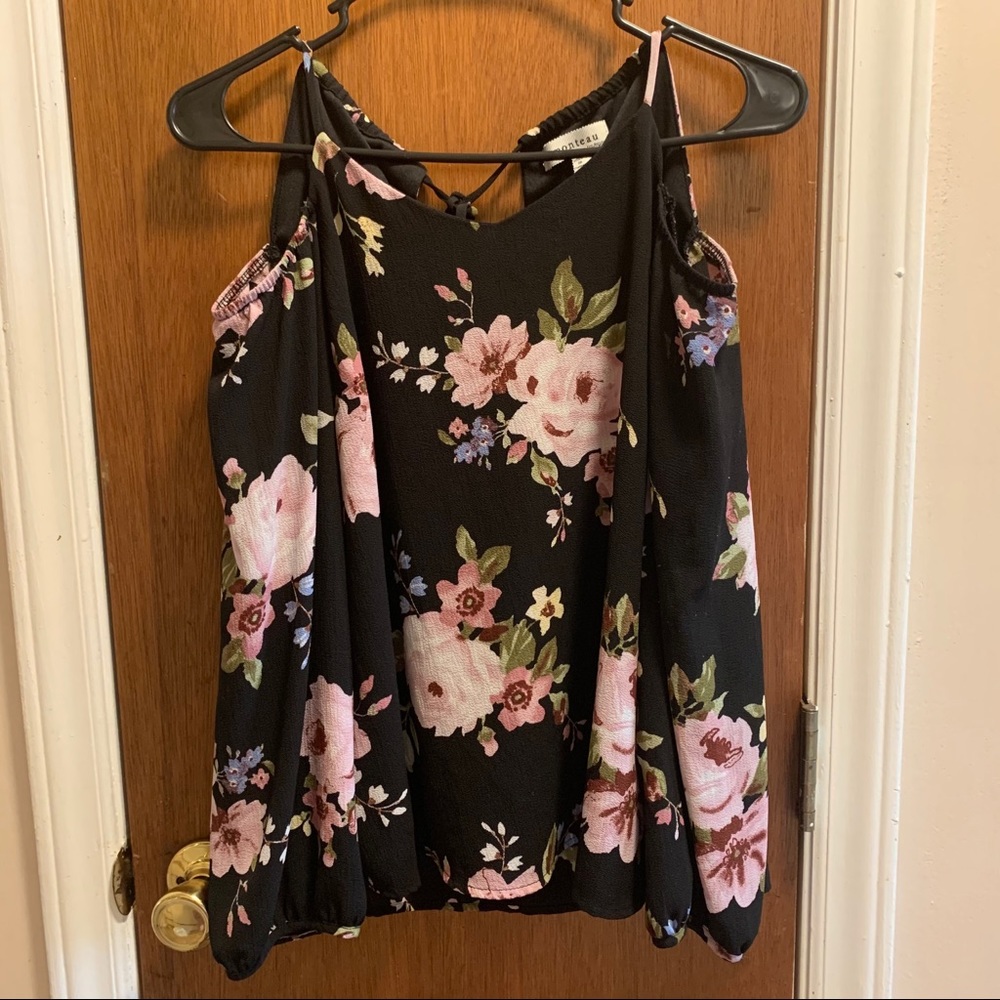 Monteau Shoulder off long sleeve Size L